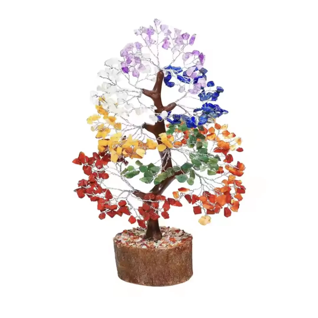 7 Chakra Tree with 50 Beads